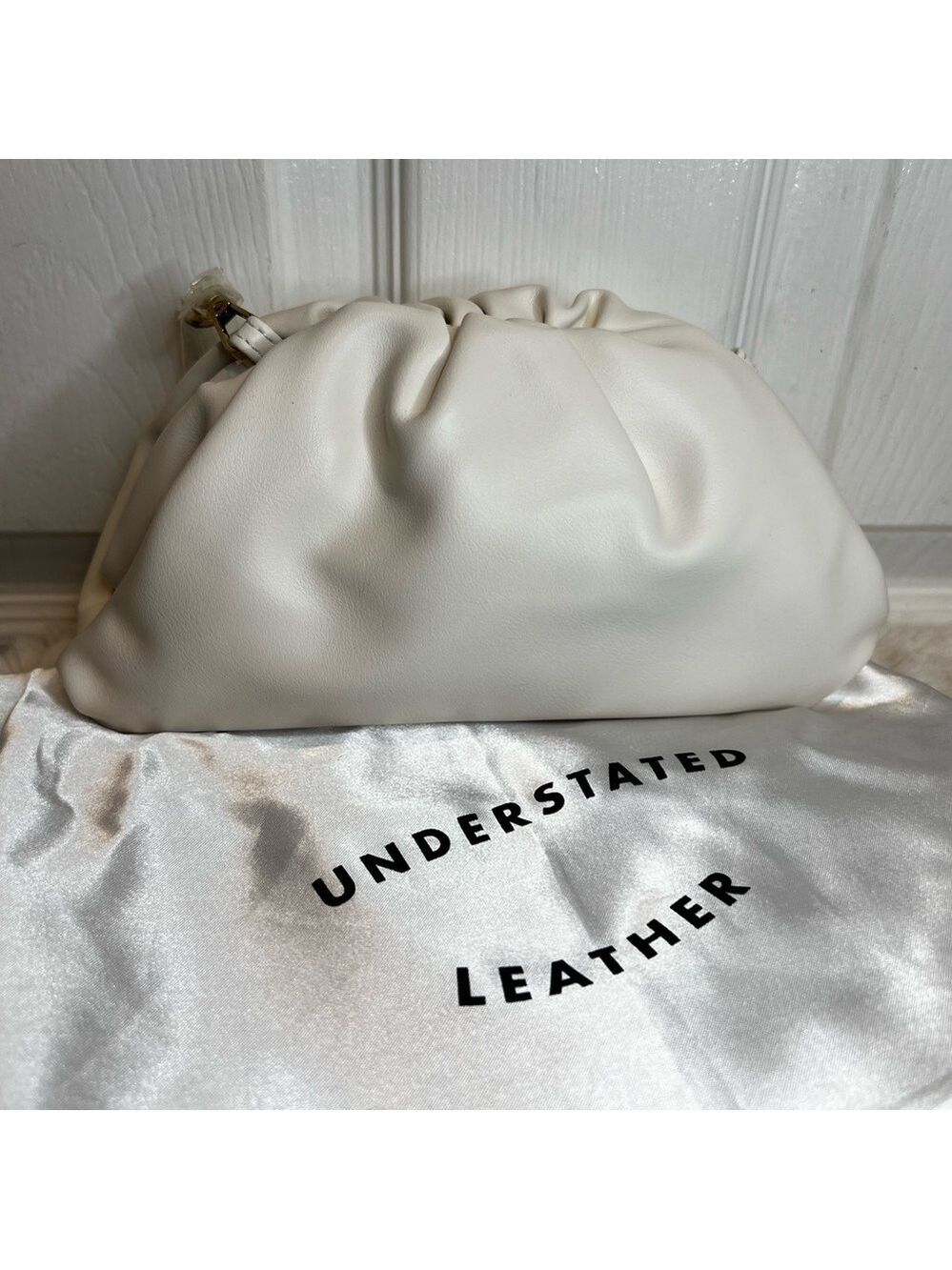 UNDERSTATED LEATHER CLUTCH CROSSBODY VEGAN LEATHER - Picture 4 of 12